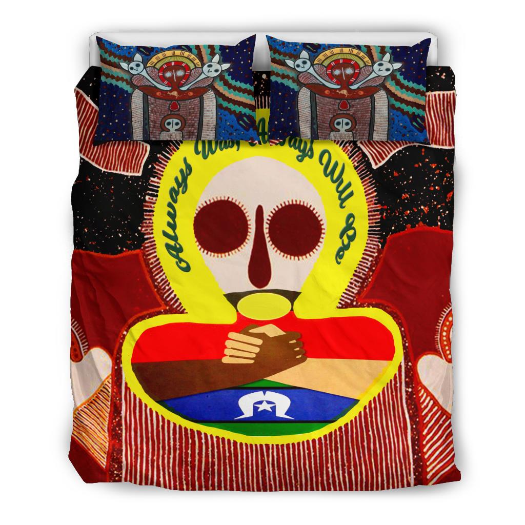 Aboriginal and Torres Strait Islanders Bedding Set - NAIDOC Week 2022 Style - Vibe Hoodie Shop