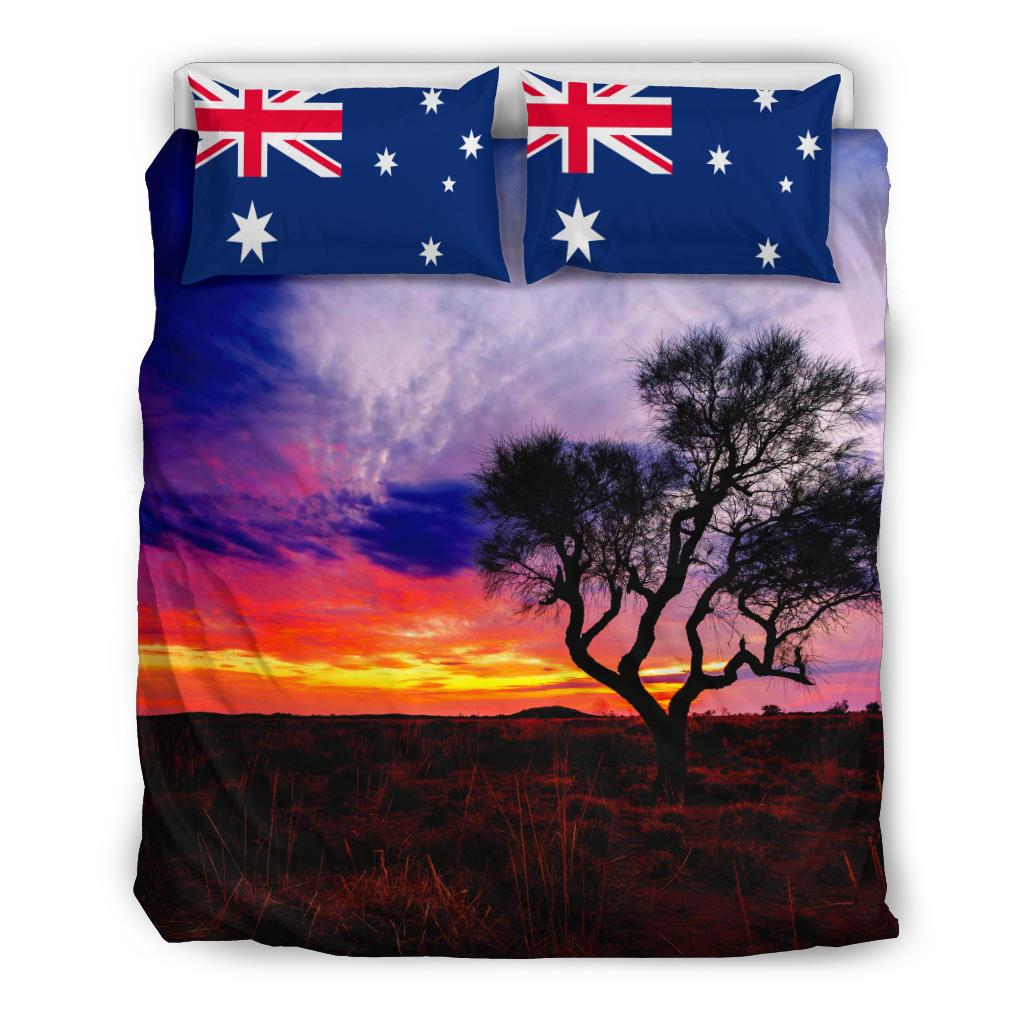 Bedding Set - Australia Sky View, The Forest is Growing - Vibe Hoodie Shop