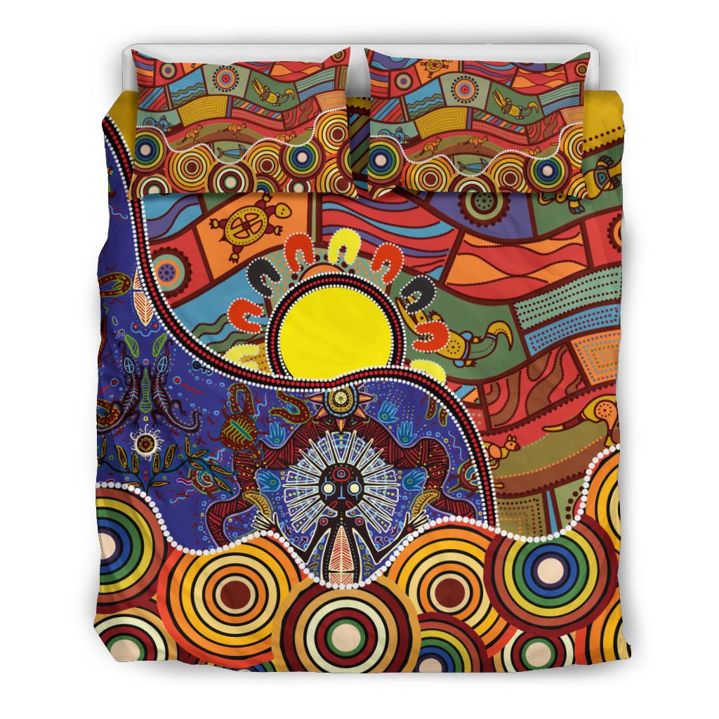 Bedding Sets - Shaman People and Animals - Vibe Hoodie Shop