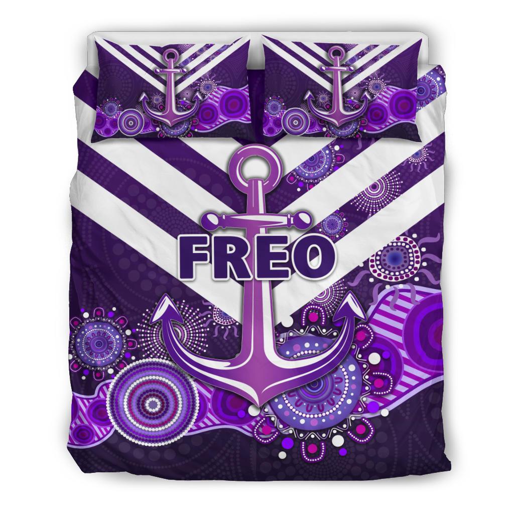 Fremantle Bedding Set Dockers Indigenous Freo - Vibe Hoodie Shop