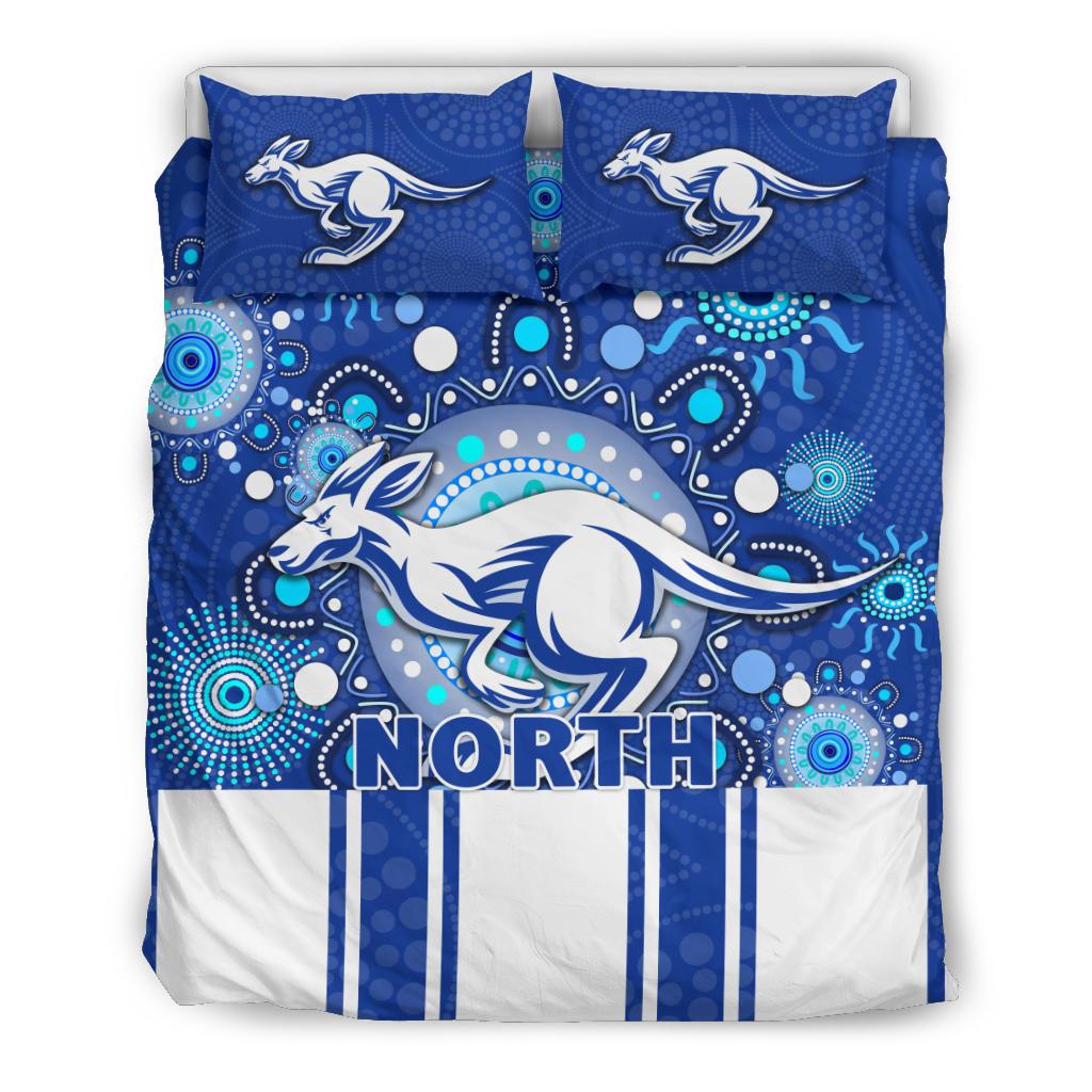 Melbourne Bedding Set Indigenous North Kangaroos - Vibe Hoodie Shop