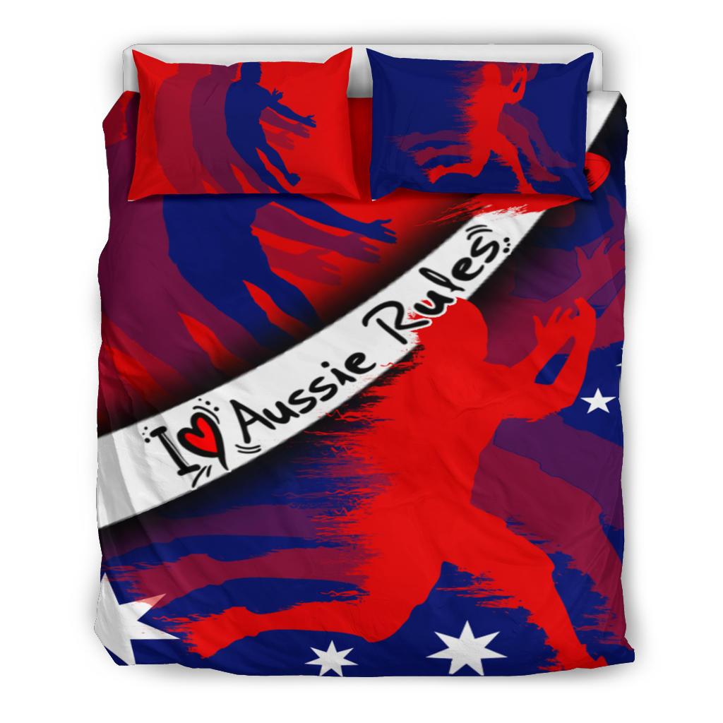 Bedding Set - Australian Rules Football - Vibe Hoodie Shop