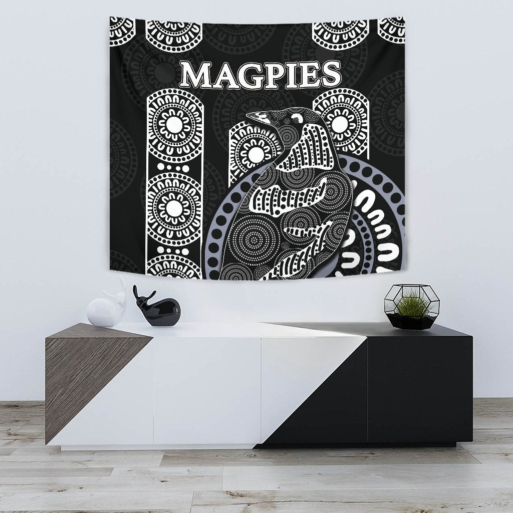 Magpies Tapestry Aboriginal - Vibe Hoodie Shop