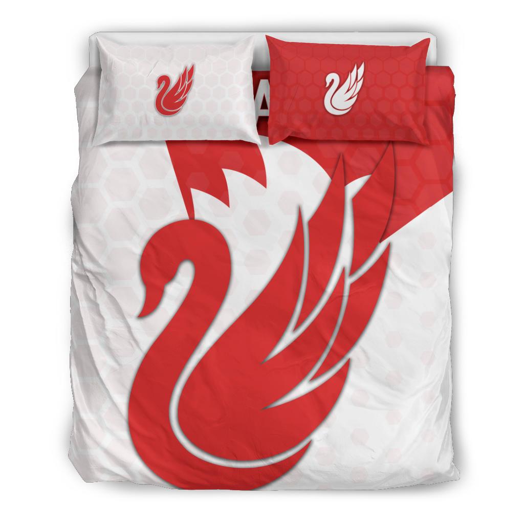 Sydney Bedding Set Swans - Vibe Hoodie Shop