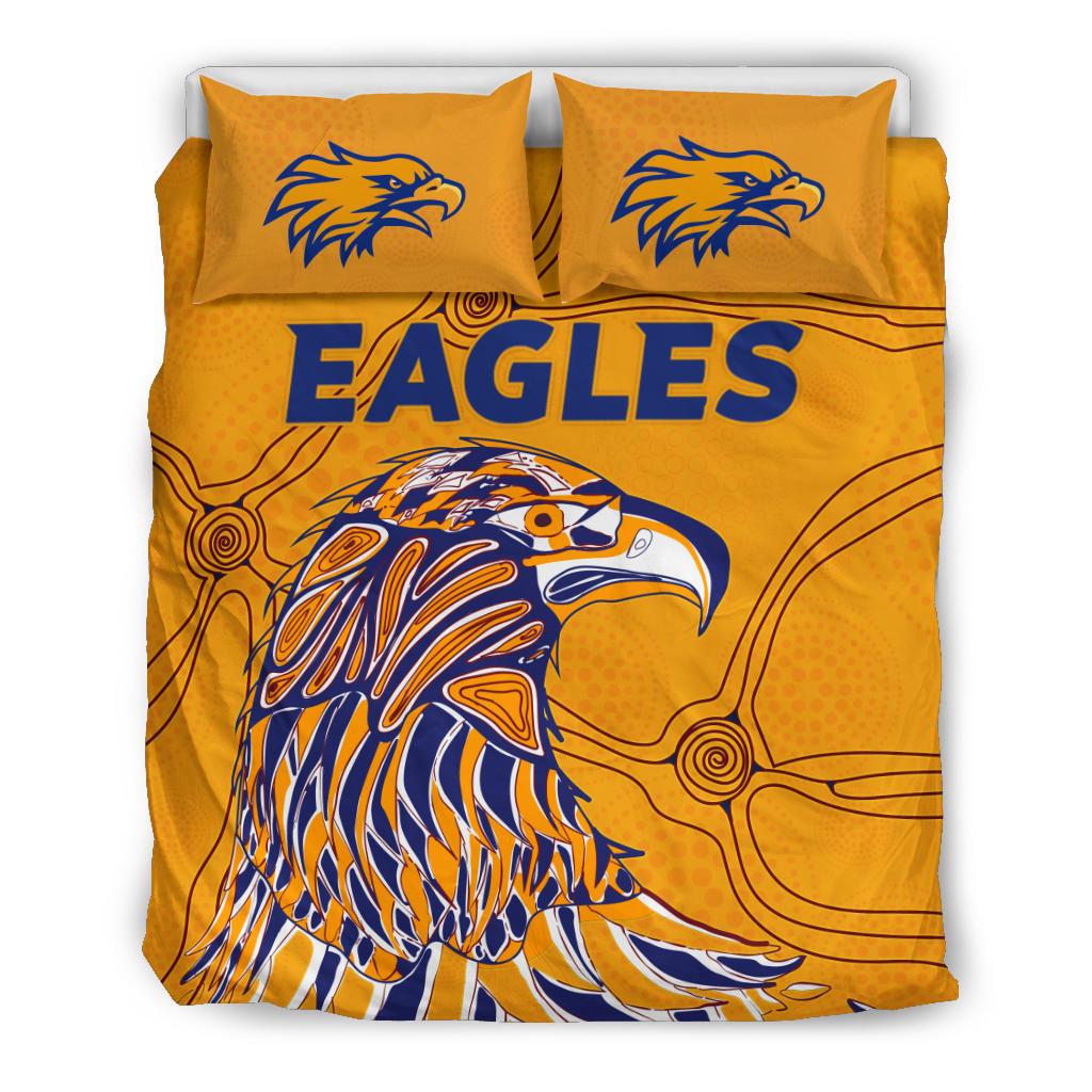 West Coast Bedding Set Eagles Indigenous - Vibe Hoodie Shop