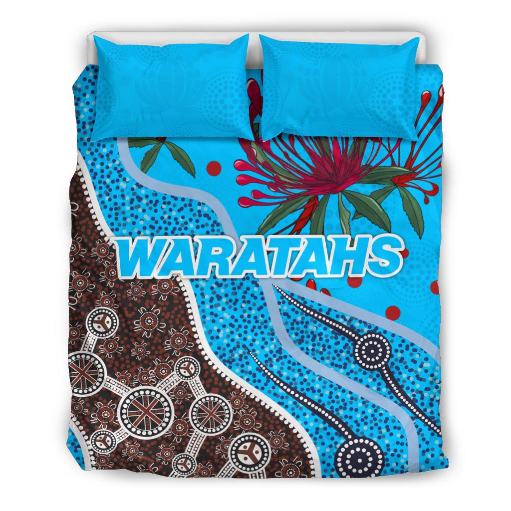 Australia Bedding Set Waratahs - Rugby - Vibe Hoodie Shop