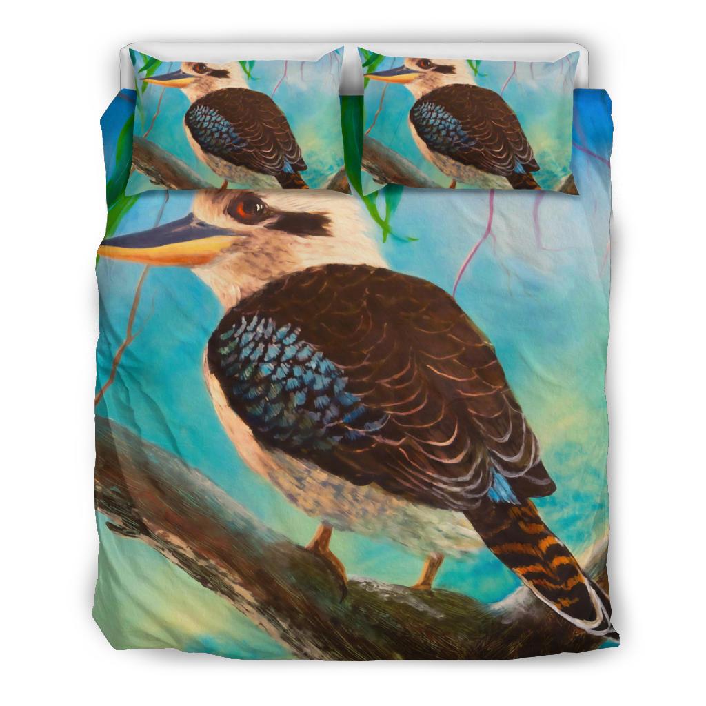 Kookaburra Bedding Set - Australia Kookaburra - Vibe Hoodie Shop