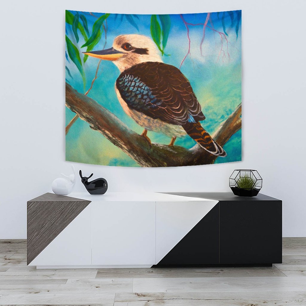 Kookaburra Tapestry - Australia Kookaburra - Vibe Hoodie Shop