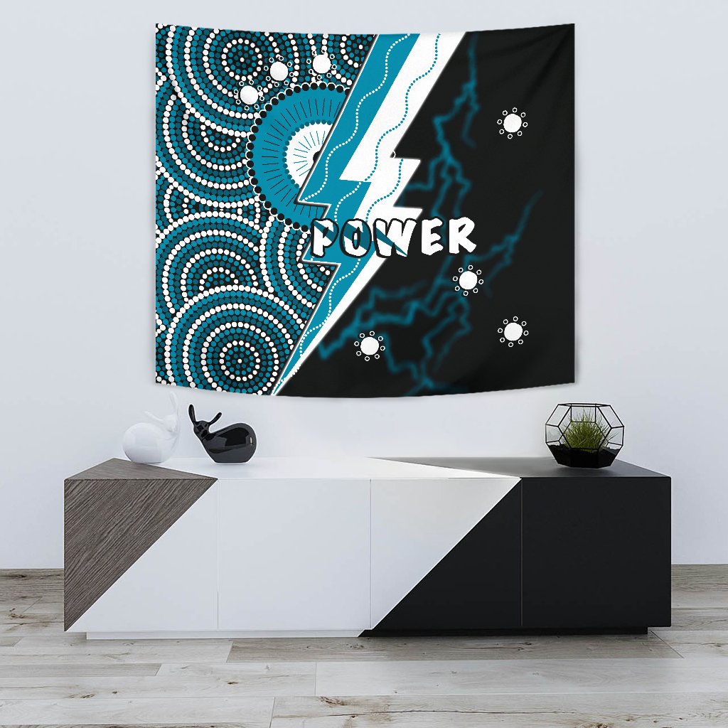 Power Tapestry Thunda Port Adelaide - Vibe Hoodie Shop