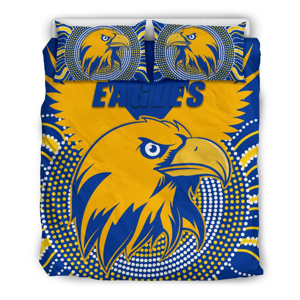 Eagles Bedding Set West Coast Mix Indigenous - Vibe Hoodie Shop