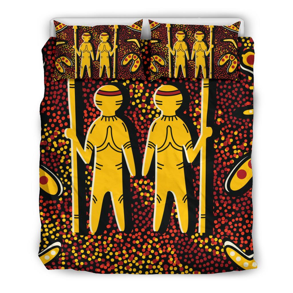 Aboriginal Bedding Set - Indigenous People - Vibe Hoodie Shop