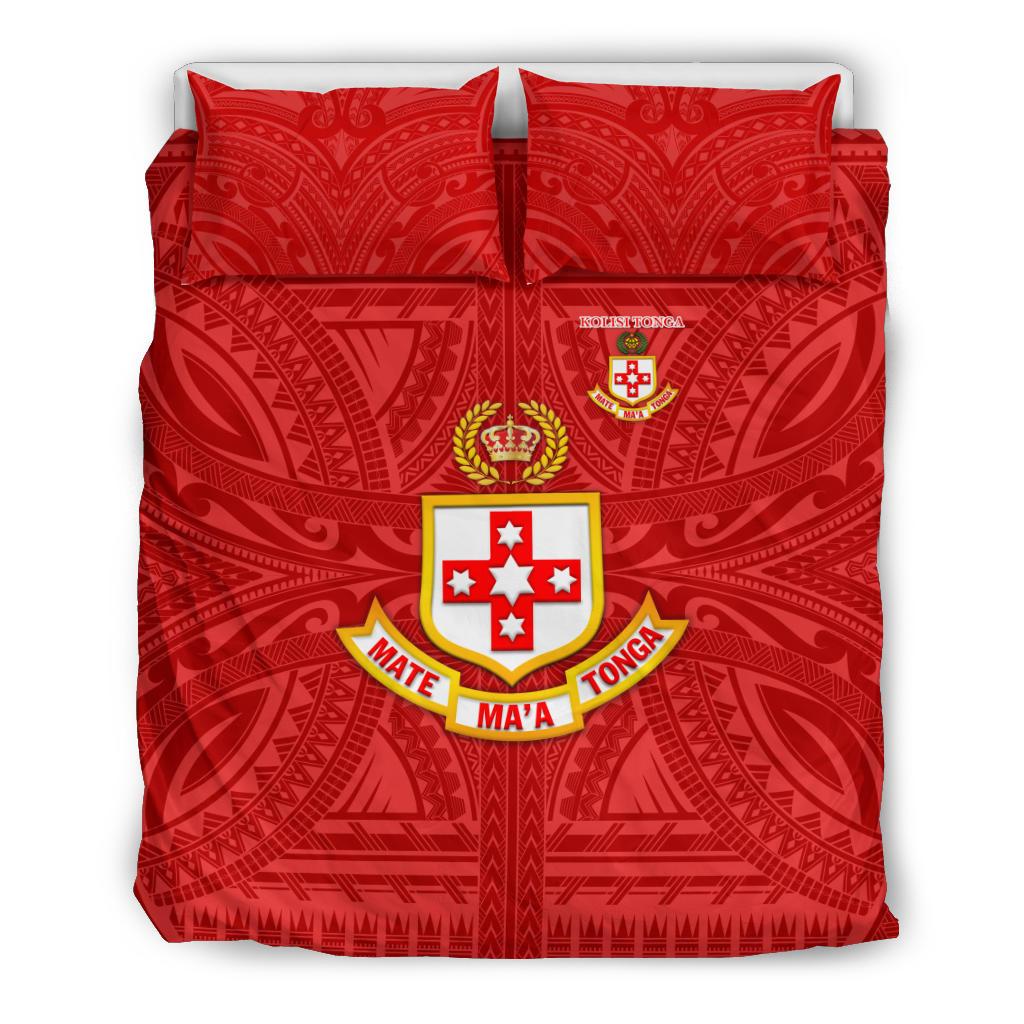 Kolisi Tonga Bedding Set Mate Ma'a Tonga Rugby Ashburton Old Boys - Vibe Hoodie Shop