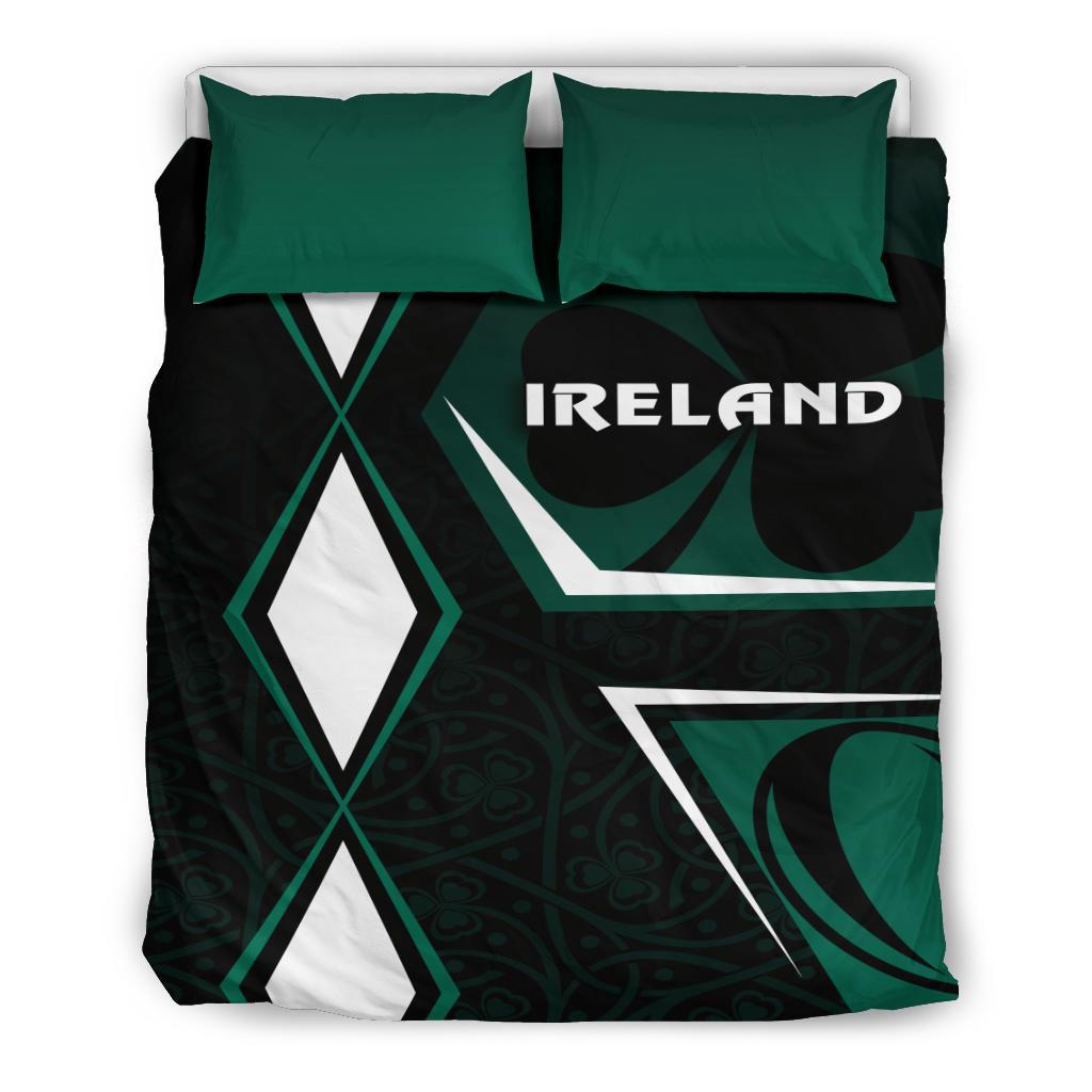 Irish Rugby Bedding Set Celtic Shamrock Vibes - Vibe Hoodie Shop