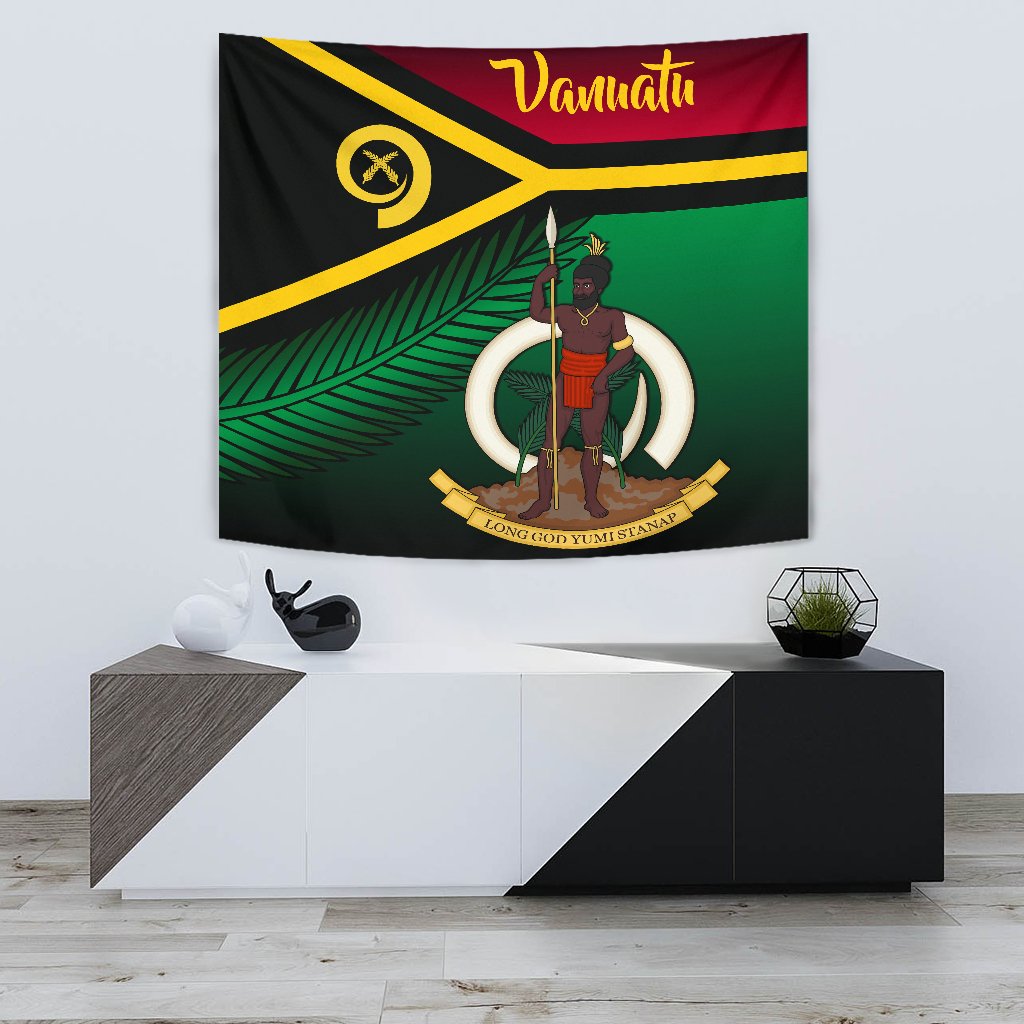 Vanuatu Rugby Tapestry Proud Vibes - Vibe Hoodie Shop