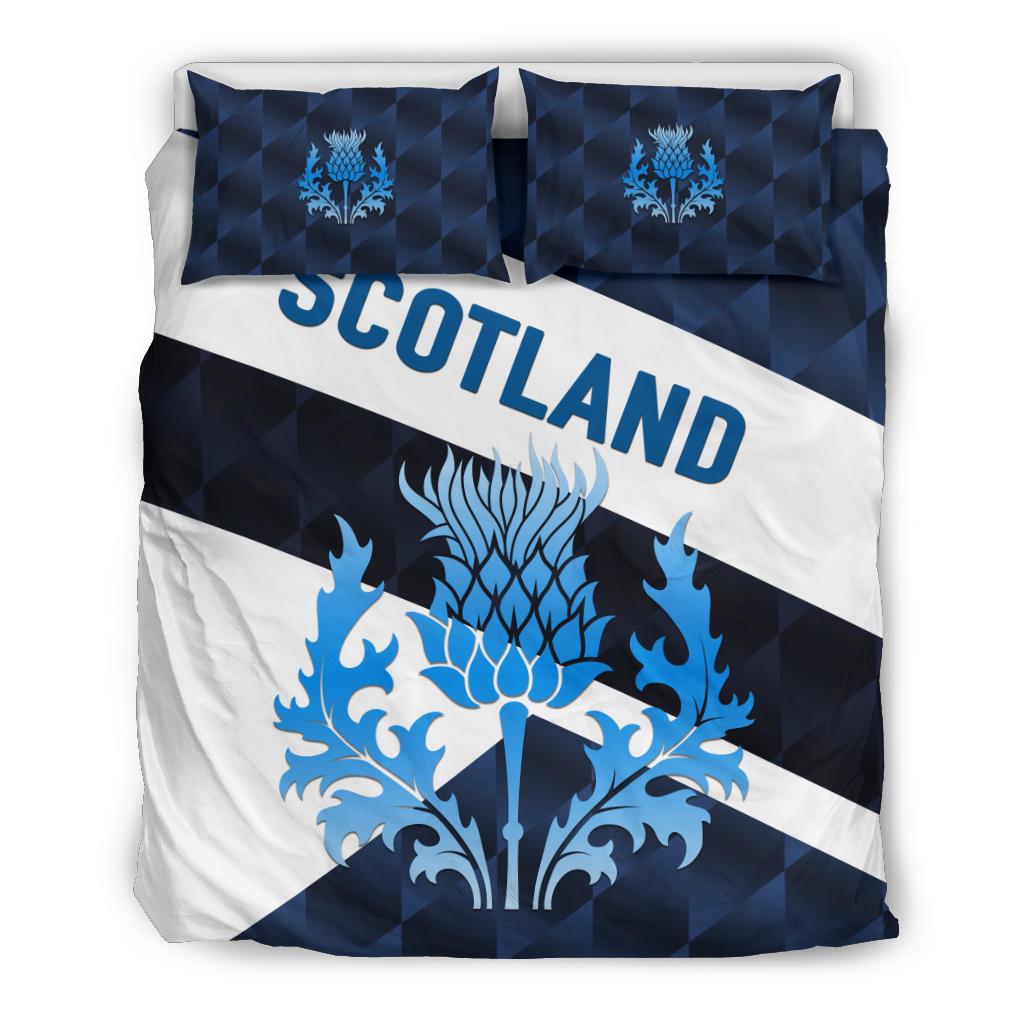 Scotland Rugby Bedding Set Sporty Style - Vibe Hoodie Shop