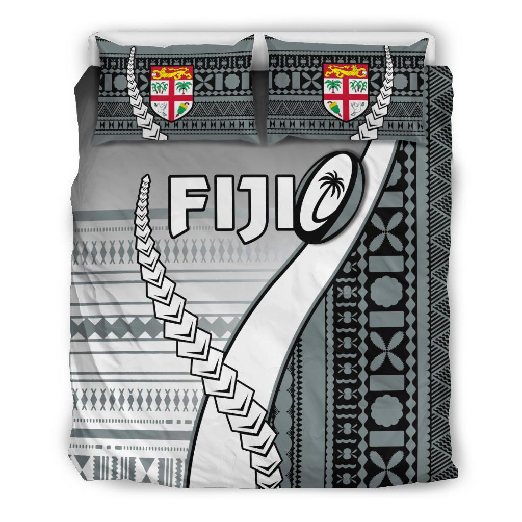 Fiji Rugby Bedding Set Confident Polynesian - Vibe Hoodie Shop