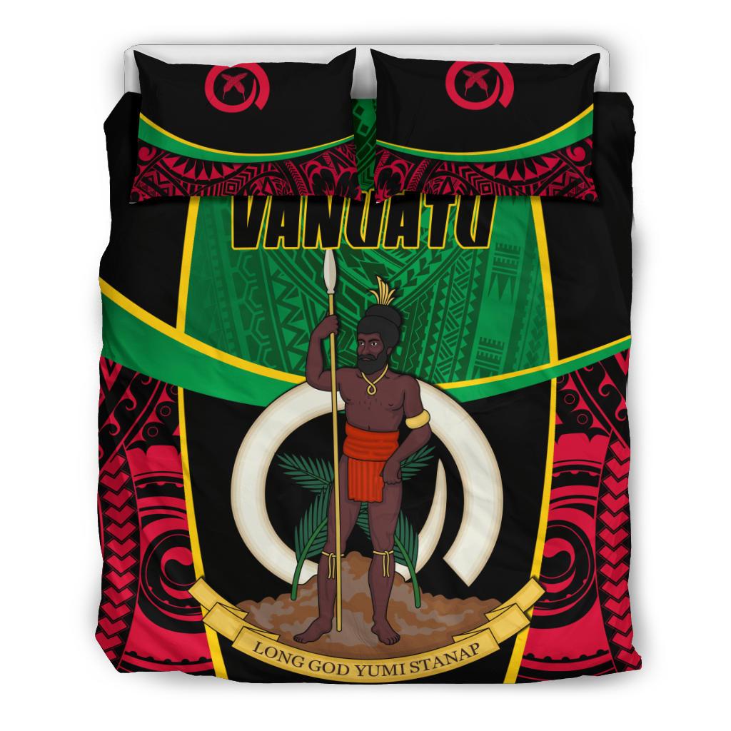 Vanuatu Rugby Bedding Set Unique Vibes - Vibe Hoodie Shop