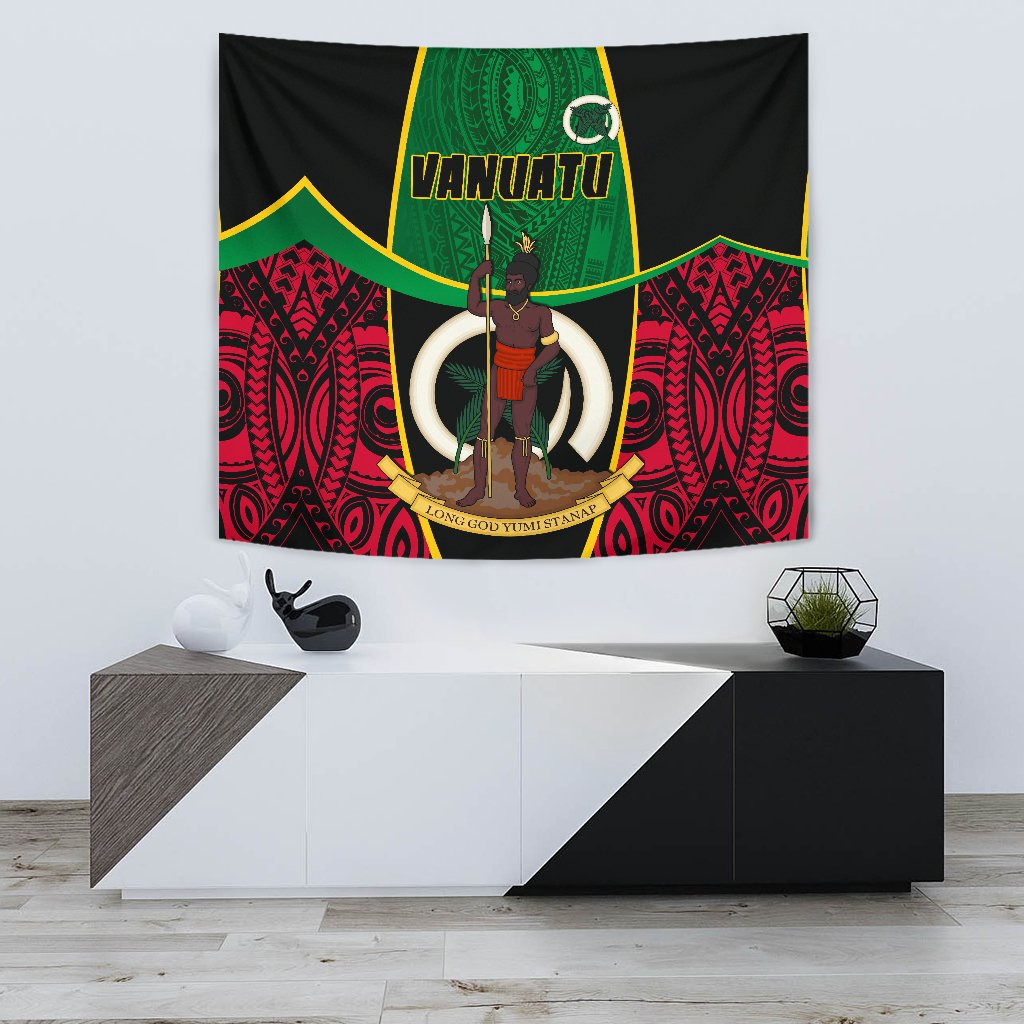 Vanuatu Rugby Tapestry Unique Vibes - Vibe Hoodie Shop