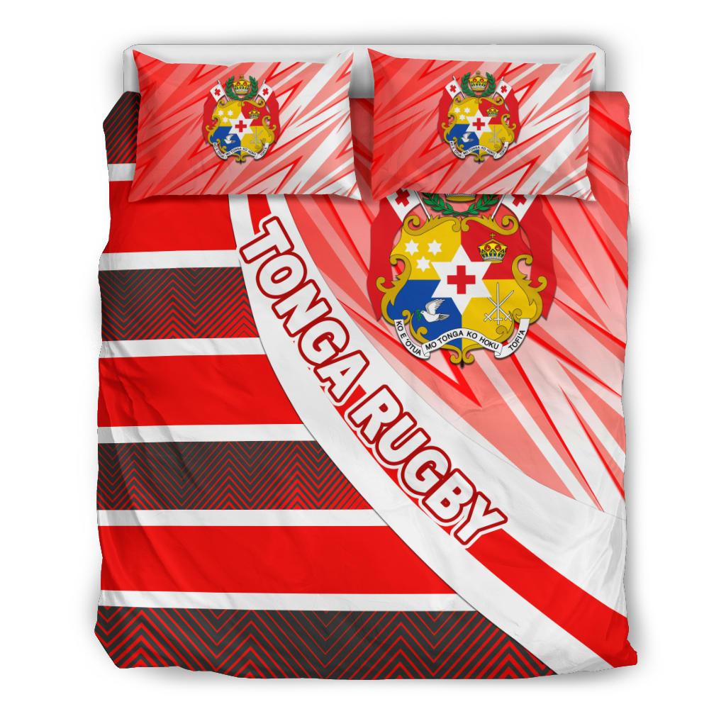 Tonga Rugby Bedding Set Victorian Vibes - Vibe Hoodie Shop