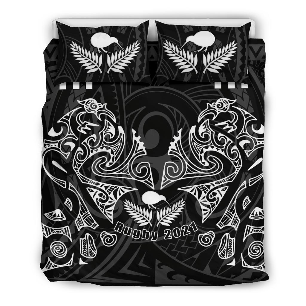 Aotearoa Super Rugby Bedding Set Maori Kiwi - Vibe Hoodie Shop