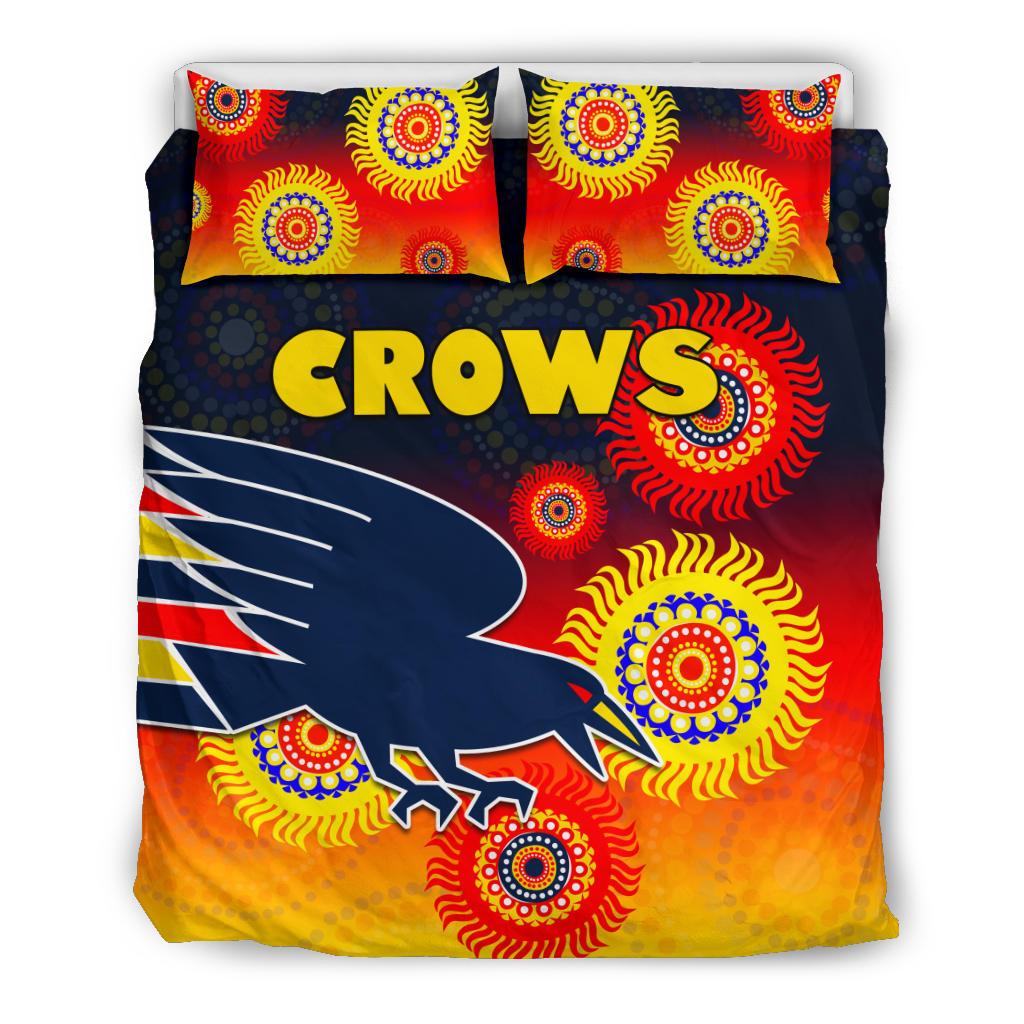 Adelaide Crows Special Style Bedding Set - Vibe Hoodie Shop