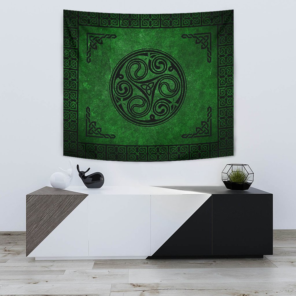 Ireland Celtic Tapestry - Celtic Symbols - Vibe Hoodie Shop