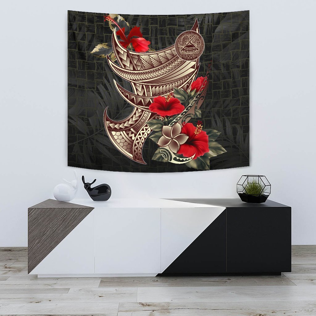 American Samoa Tapestry - Polynesian Tribal Vintage Style - Vibe Hoodie Shop