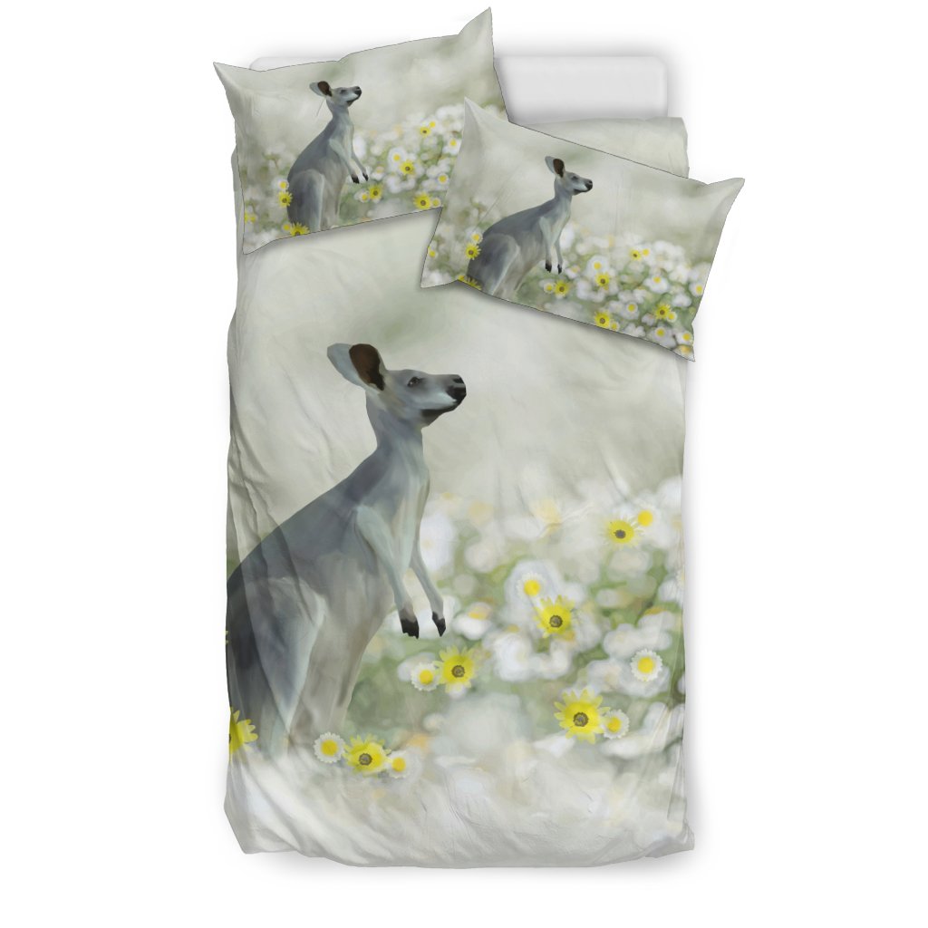 Bedding Sets - Kangaroo Bed Landscape Art Sets - Vibe Hoodie Shop