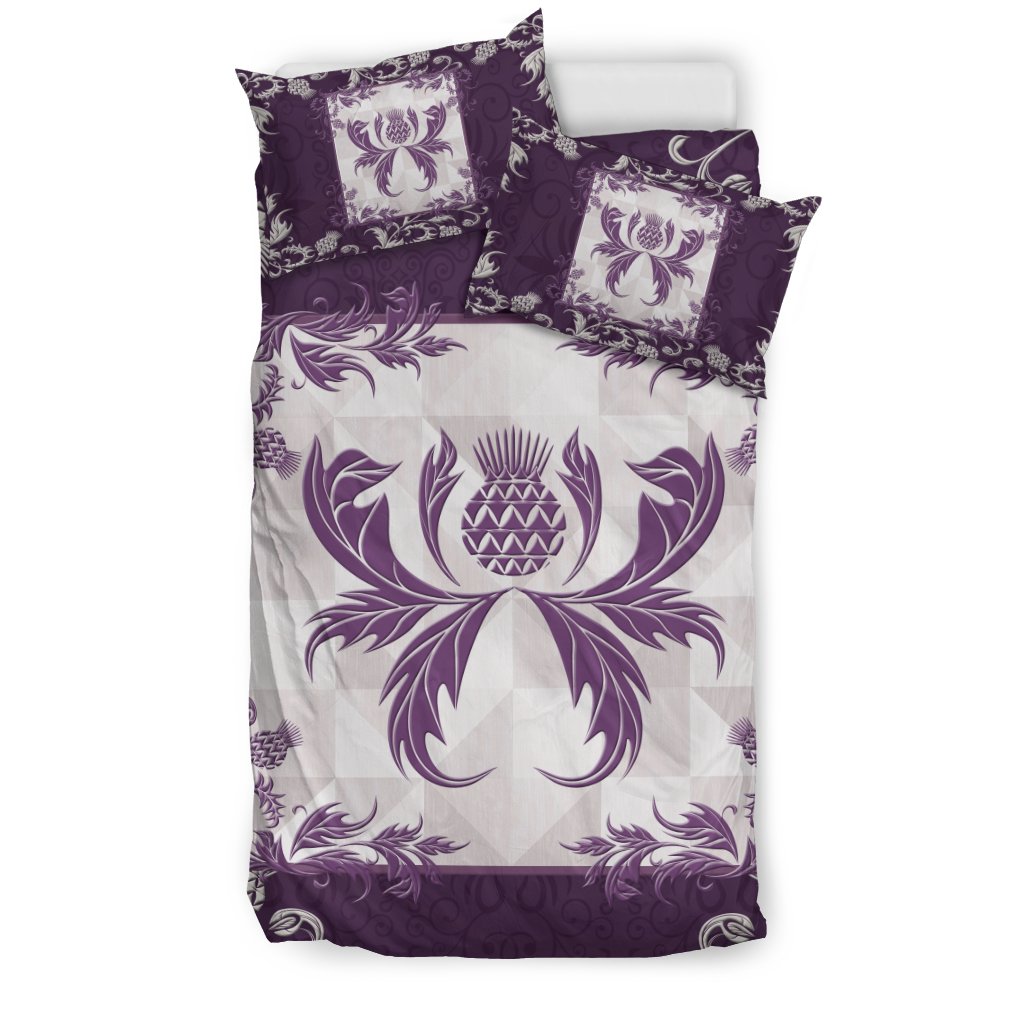 Thistle Scotland  Bedding Set K5 Purple - Vibe Hoodie Shop