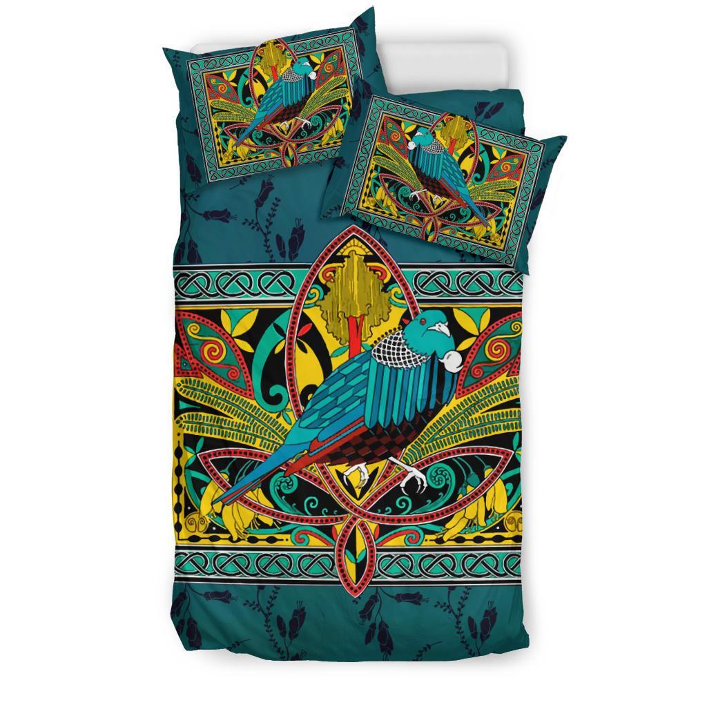 New Zealand Bedding Set, Tui Bird Duvet Cover And Pillow Case - Vibe Hoodie Shop