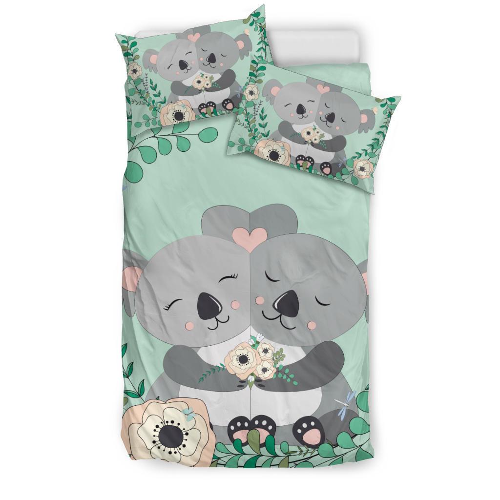 Bedding Sets - Koala Bed Family Happy Sets - Vibe Hoodie Shop