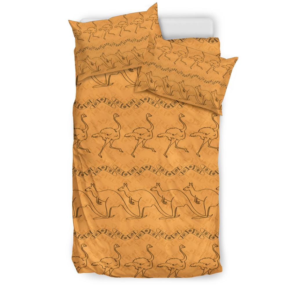 Bedding Sets - Kangaroo Bed Ostrich Vintage Sets - Vibe Hoodie Shop