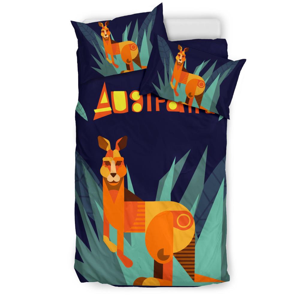 Bedding Sets - Kangaroo Bed Australia Sets Ver03 - Vibe Hoodie Shop