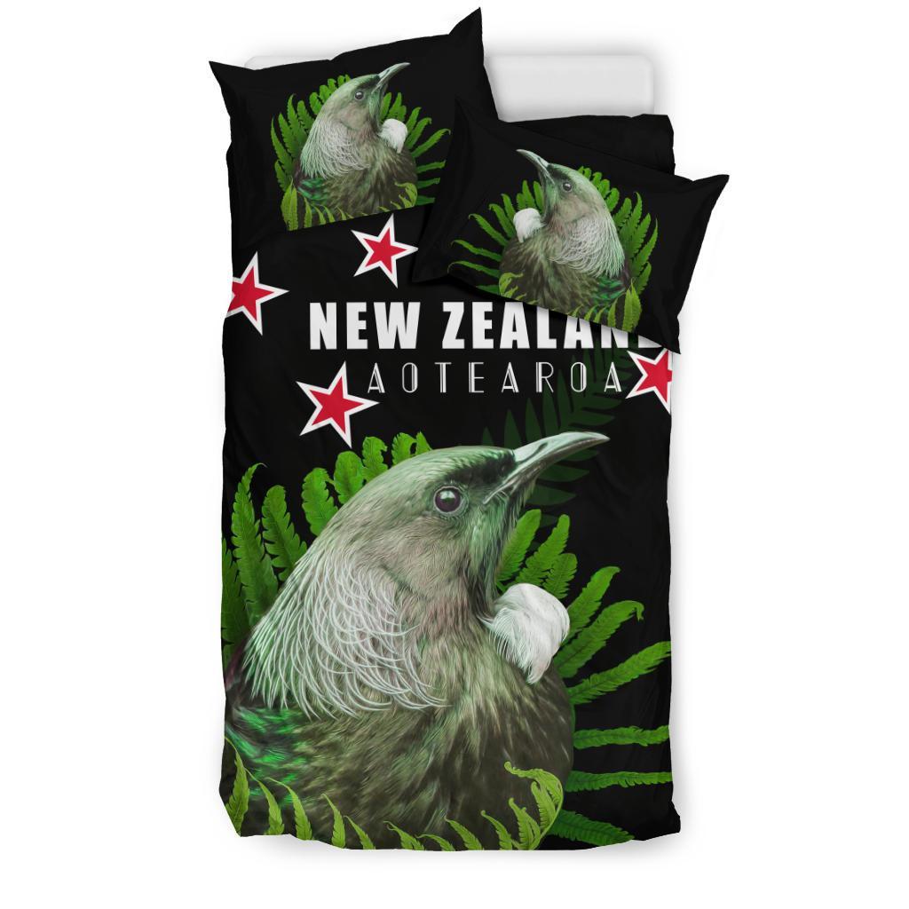 New Zealand Bedding Set, Tui Bird Duvet Cover And Pillow Case - Vibe Hoodie Shop
