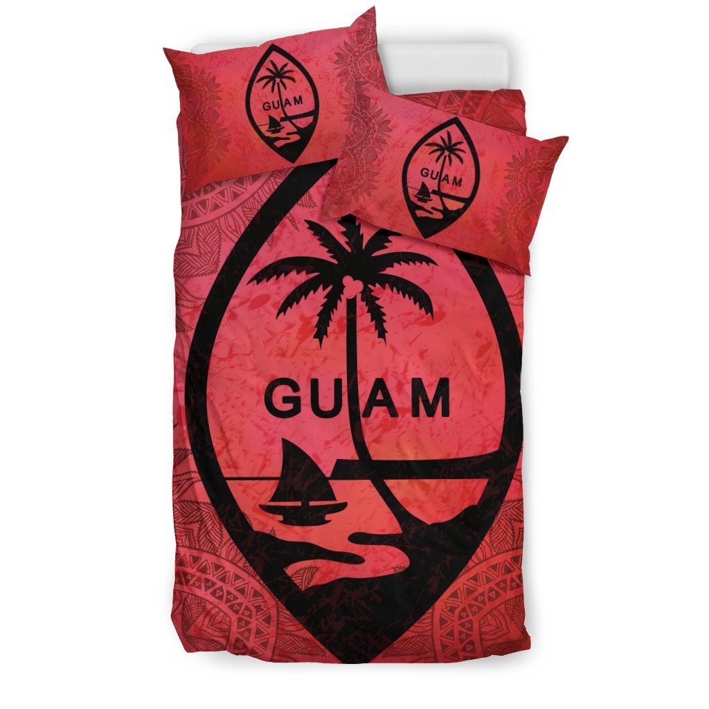 Guam Red Bedding Set - Vibe Hoodie Shop