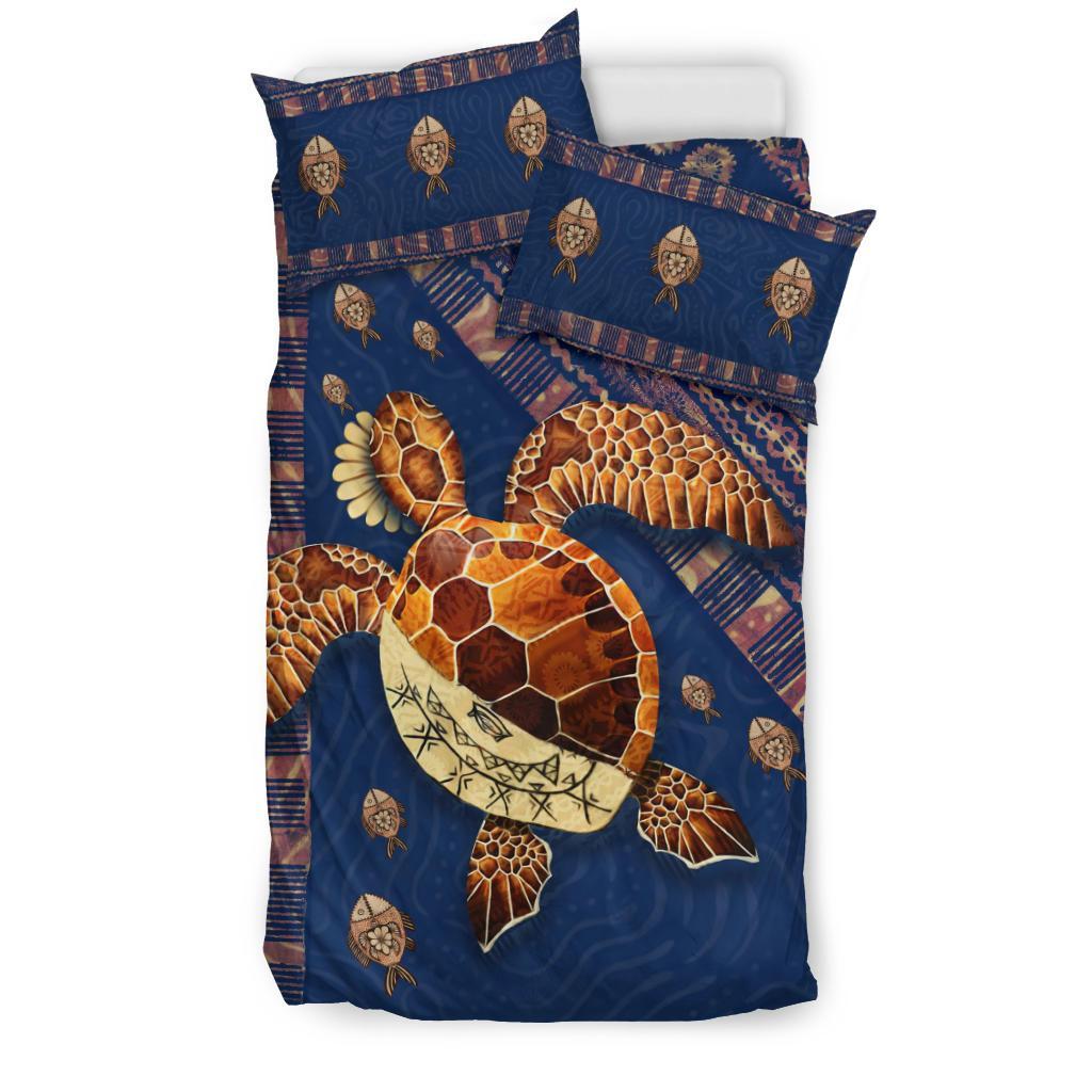 Tonga Turtle Design Bedding Set - Vibe Hoodie Shop