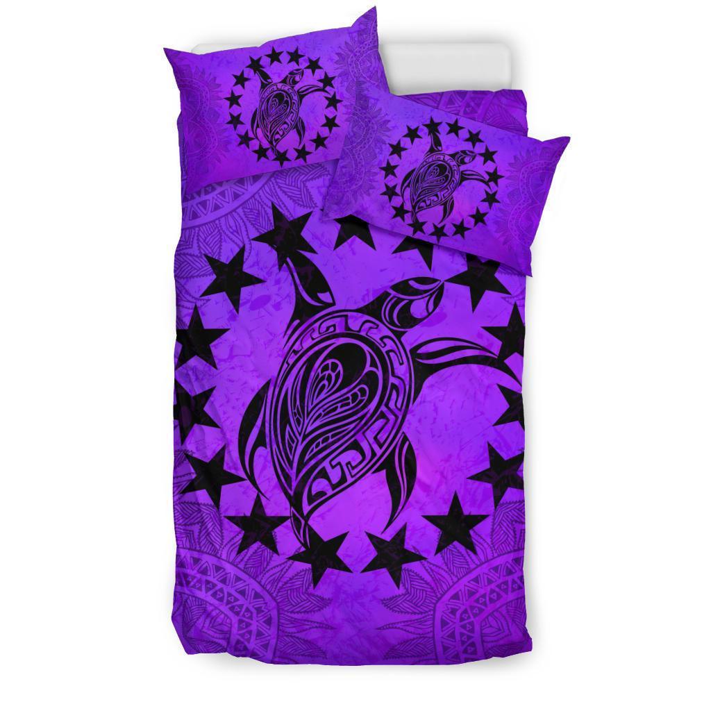 Cook Islands Purple Bedding Set - Vibe Hoodie Shop