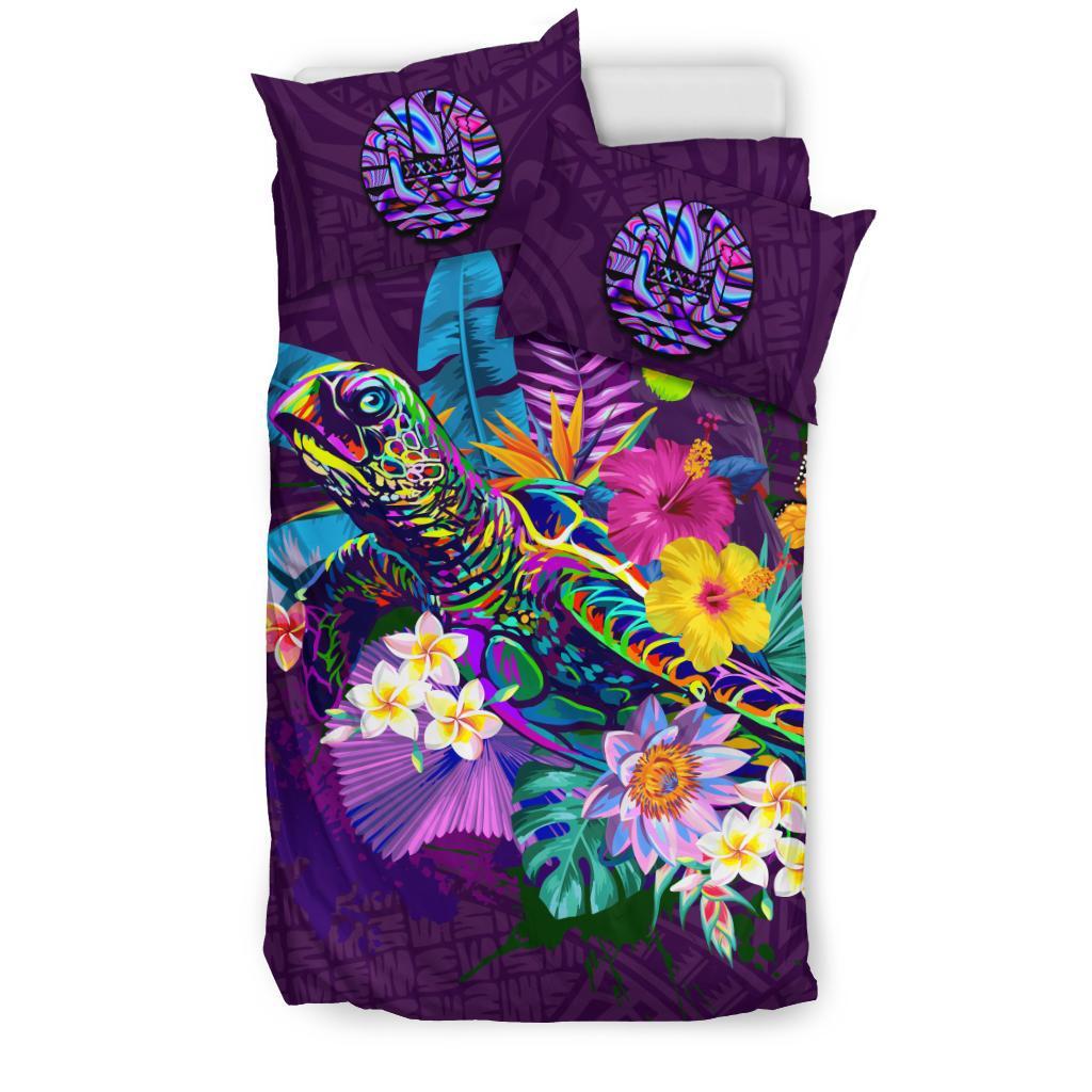 Tahiti Turtle Bedding Set - Vibe Hoodie Shop