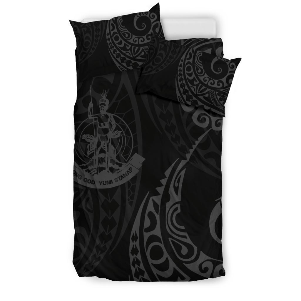 Vanuatu Polynesian Bedding Set - Tattoo Style 05 - Vibe Hoodie Shop