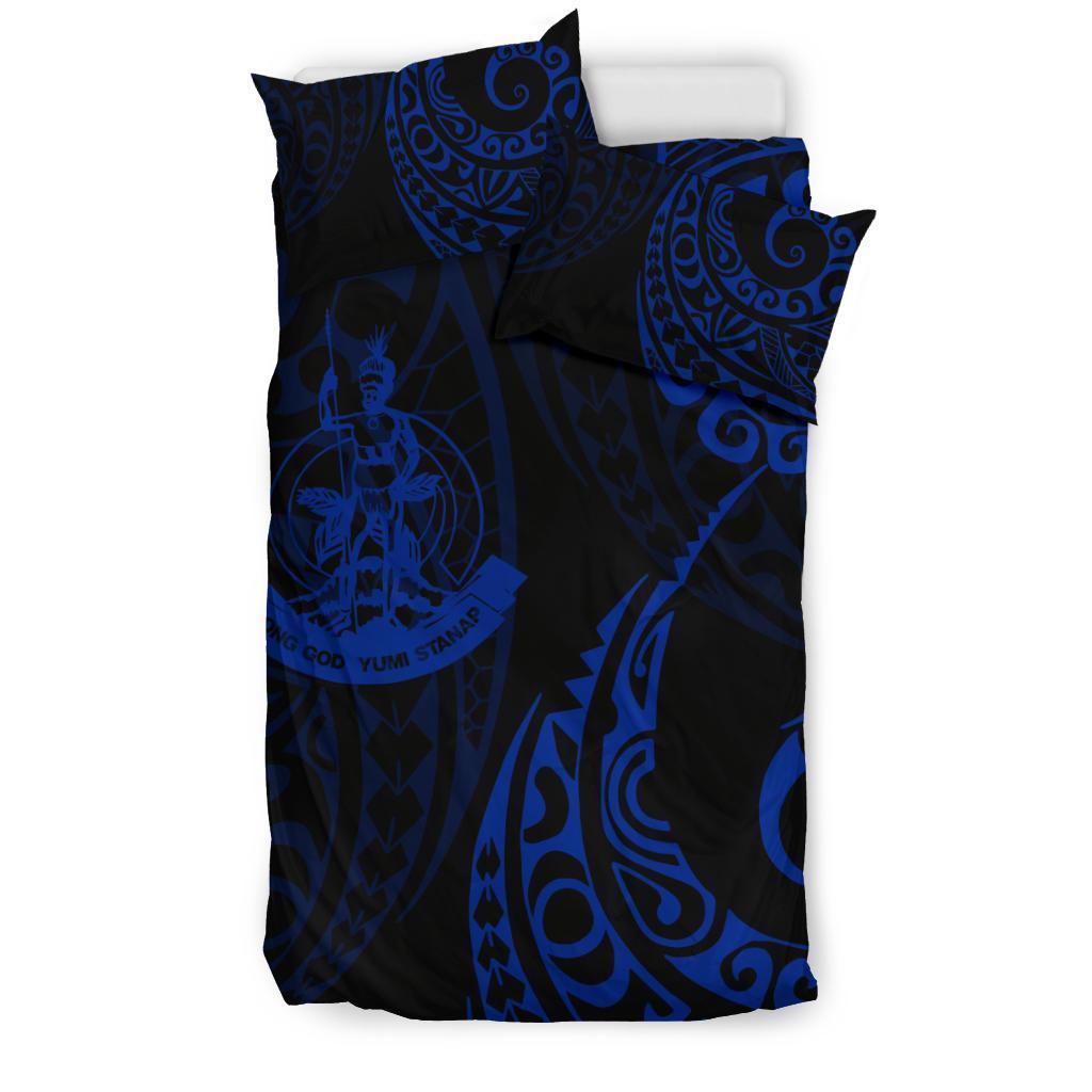 Vanuatu Polynesian Bedding Set - Tattoo Style 07 - Vibe Hoodie Shop