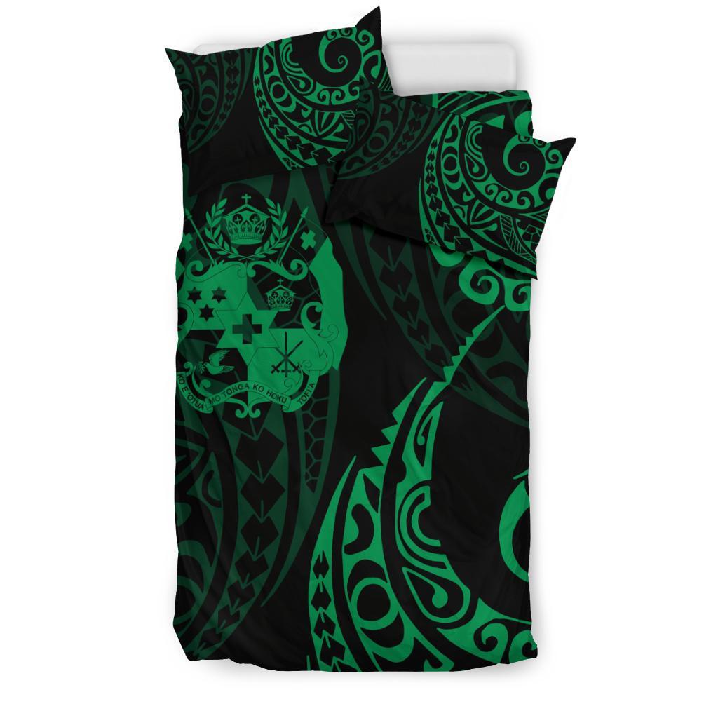 Tonga Polynesian Bedding Set - Tattoo Style 03 - Vibe Hoodie Shop