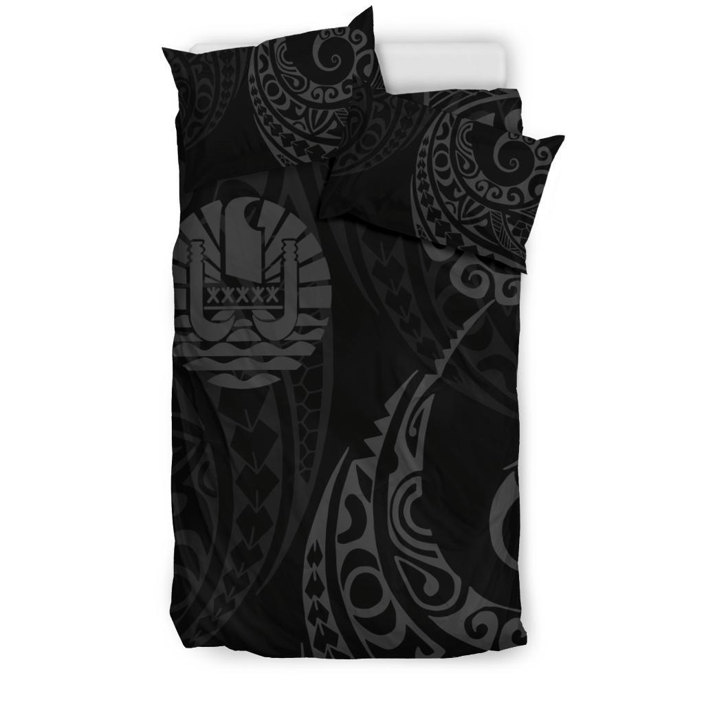 Tahiti Polynesian Bedding Set - Tattoo Style 05 - Vibe Hoodie Shop