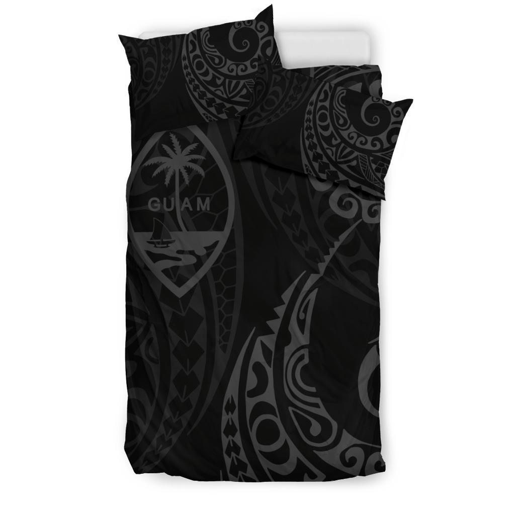 Guam Polynesian Bedding Set - Tattoo Style 03 - Vibe Hoodie Shop