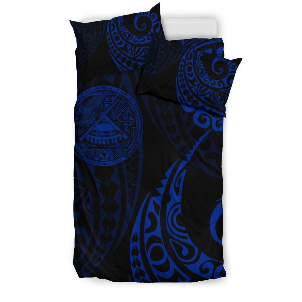 American Samoa Polynesian Bedding Set - Tattoo Style 01 - Vibe Hoodie Shop