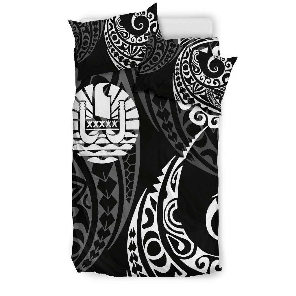 Tahiti Polynesian Bedding Set - Tattoo Style 08 - Vibe Hoodie Shop