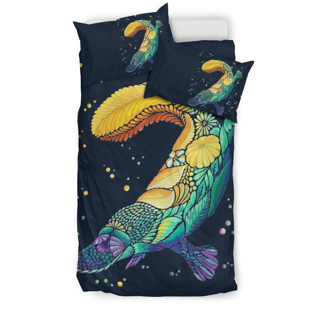 Bedding Sets - Platypus Bed Patterns Art Sets - Vibe Hoodie Shop