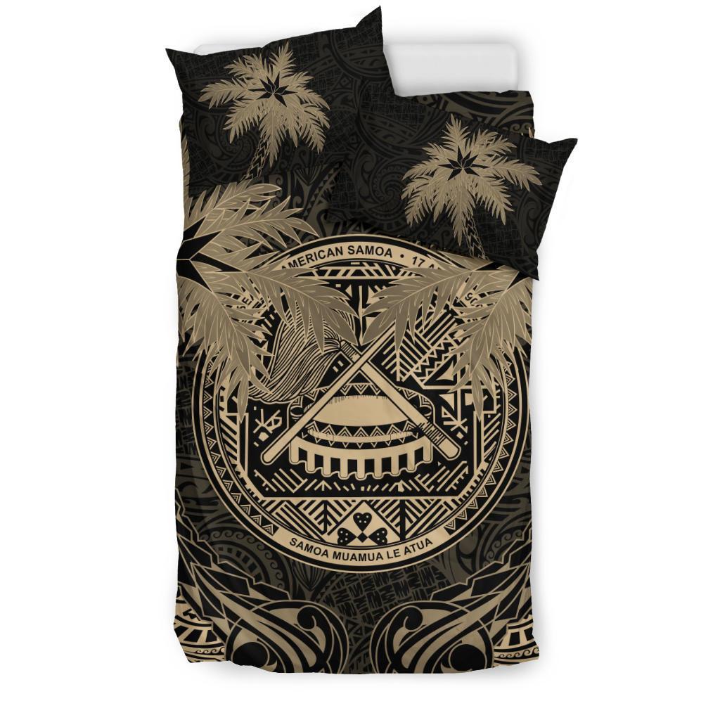 American Samoa Coconut Bedding Set (Duvet Cover) - Vibe Hoodie Shop