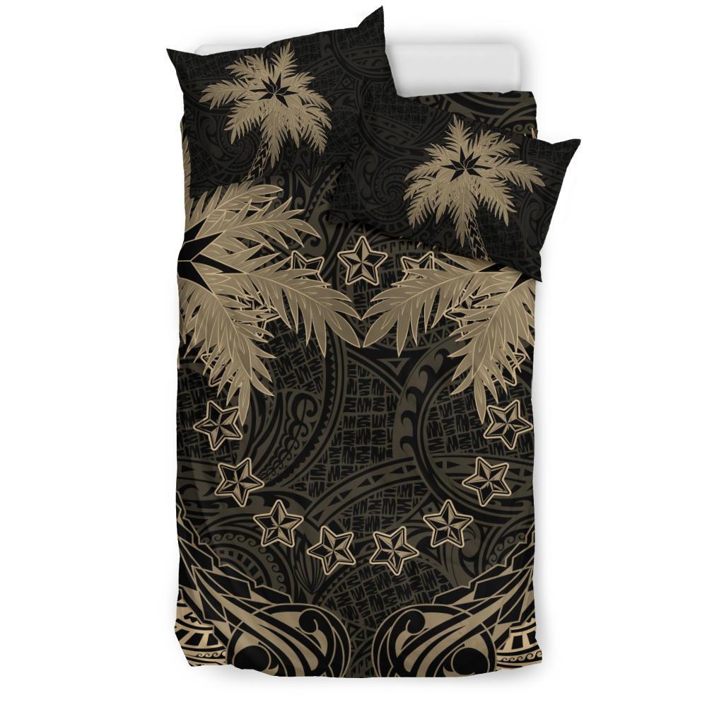 Cook Islands Coconut Bedding Set (Duvet Cover) - Vibe Hoodie Shop