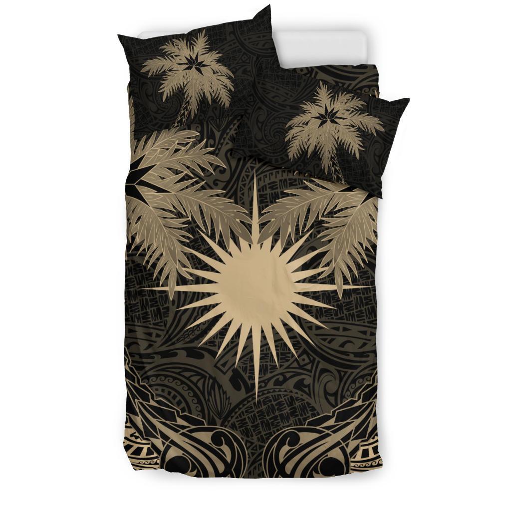 Marshall Islands Coconut Bedding Set (Duvet Cover) - Vibe Hoodie Shop