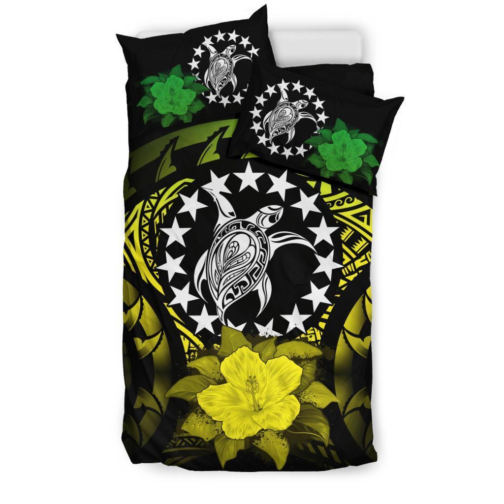 Cook Islands Hibiscus Special Bedding Set - Vibe Hoodie Shop